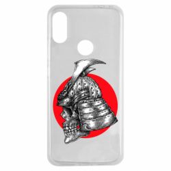Чехол для Xiaomi Redmi Note 7 Samurai skull - PrintSalon