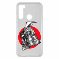 Чехол для Xiaomi Redmi Note 8 Samurai skull - PrintSalon