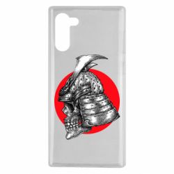 Чехол для Samsung Note 10 Samurai skull - PrintSalon