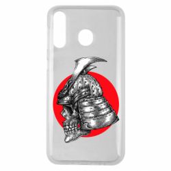 Чехол для Samsung M30 Samurai skull - PrintSalon