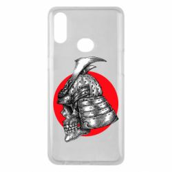 Чехол для Samsung A10s Samurai skull - PrintSalon