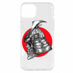 Чехол для iPhone 14 Plus Samurai skull - PrintSalon