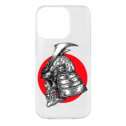 Чехол для iPhone 14 Pro Samurai skull - PrintSalon