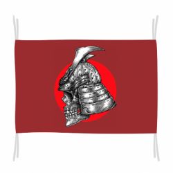 Флаг Samurai skull - PrintSalon