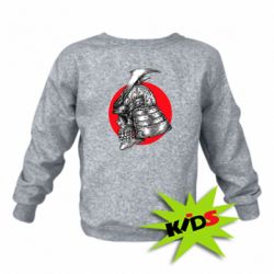 Детский свитшот Samurai skull - PrintSalon
