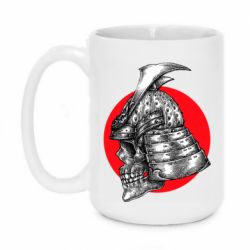Чашка 420ml Samurai skull - PrintSalon