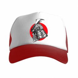 Кепка-тракер Samurai skull - PrintSalon
