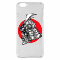 Чехол для iPhone 6 Plus/6S Plus Samurai skull - PrintSalon