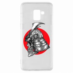 Чехол для Samsung A8+ 2018 Samurai skull - PrintSalon