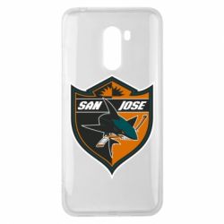 Чехол для Xiaomi Pocophone F1 San Jose Sharks - PrintSalon