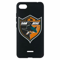Чехол для Xiaomi Redmi 6A San Jose Sharks - PrintSalon