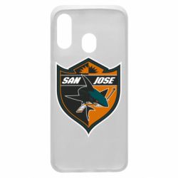 Чехол для Samsung A40 San Jose Sharks - PrintSalon
