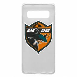 Чехол для Samsung S10 San Jose Sharks - PrintSalon