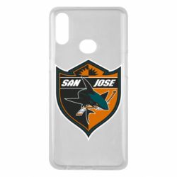 Чехол для Samsung A10s San Jose Sharks - PrintSalon