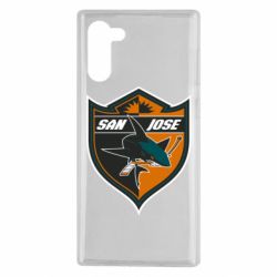 Чехол для Samsung Note 10 San Jose Sharks - PrintSalon