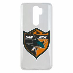 Чехол для Xiaomi Redmi Note 8 Pro San Jose Sharks - PrintSalon