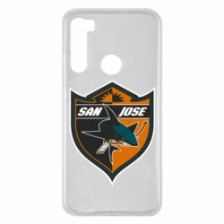 Чехол для Xiaomi Redmi Note 8 San Jose Sharks - PrintSalon
