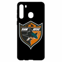 Чехол для Samsung A21 San Jose Sharks - PrintSalon