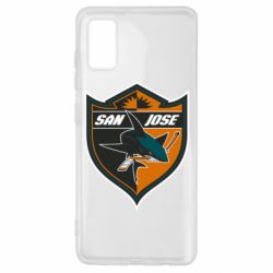 Чехол для Samsung A41 San Jose Sharks - PrintSalon