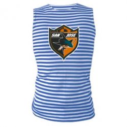 Майка-тельняшка San Jose Sharks - PrintSalon