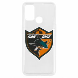 Чехол для Oppo A53/A32/A33 San Jose Sharks - PrintSalon