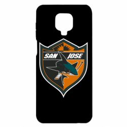 Чехол для Xiaomi Redmi Note 9S/9Pro/9Pro Max San Jose Sharks - PrintSalon