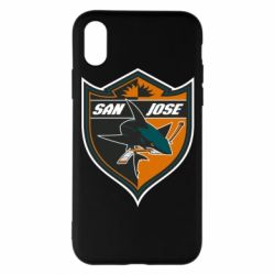 Чехол для iPhone X/Xs San Jose Sharks