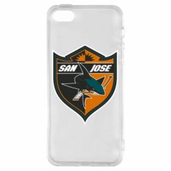 Чехол для iPhone5/5S/SE San Jose Sharks - PrintSalon