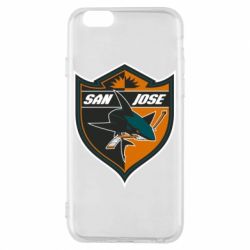 Чехол для iPhone 6/6S San Jose Sharks - PrintSalon