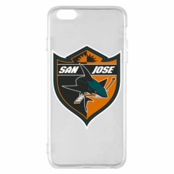 Чехол для iPhone 6 Plus/6S Plus San Jose Sharks - PrintSalon