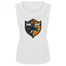 Женская майка San Jose Sharks - PrintSalon