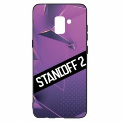 Чехол для Samsung A8+ 2018 Sandoff 2 background - PrintSalon