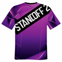 Мужская футболка 3D Sandoff 2 background - PrintSalon