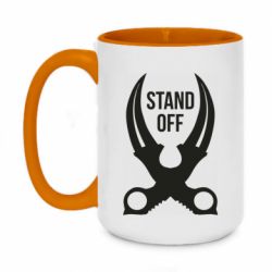 Чашка двокольорова велика Sandoff Knife - PrintSalon