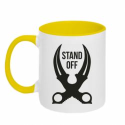 Чашка двокольорова Sandoff Knife - PrintSalon