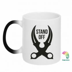 Чашка-хамелеон Sandoff Knife - PrintSalon