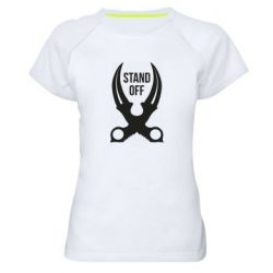 Жіноча футболка для спорту Sandoff Knife - PrintSalon