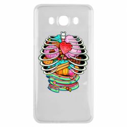 Чехол для Samsung J7 2016 Сandy inside the skeleton - PrintSalon