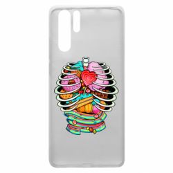 Чехол для Huawei P30 Pro Сandy inside the skeleton