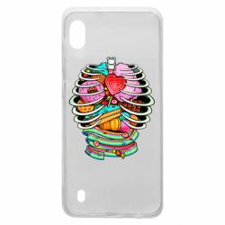 Чехол для Samsung A10 Сandy inside the skeleton - PrintSalon