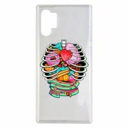 Чехол для Samsung Note 10 Plus Сandy inside the skeleton - PrintSalon