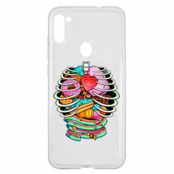 Чехол для Samsung A11/M11 Сandy inside the skeleton - PrintSalon