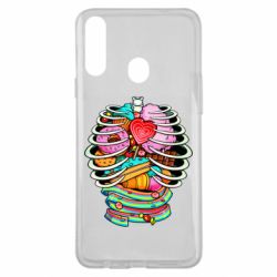 Чехол для Samsung A20s Сandy inside the skeleton - PrintSalon