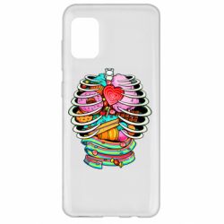 Чехол для Samsung A31 Сandy inside the skeleton - PrintSalon