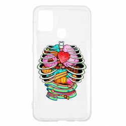 Чехол для Samsung M31 Сandy inside the skeleton - PrintSalon