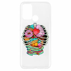 Чехол для Oppo A52/A72/A92 Сandy inside the skeleton - PrintSalon