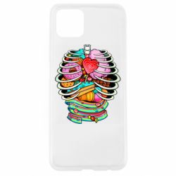 Чехол для Oppo A92s Сandy inside the skeleton - PrintSalon