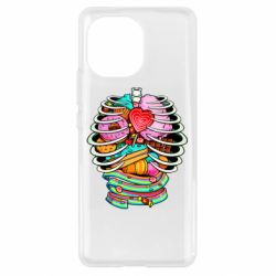 Чехол для Xiaomi Mi11 Сandy inside the skeleton - PrintSalon
