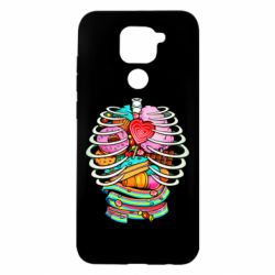 Чехол для Xiaomi Redmi Note 9/Redmi 10X Сandy inside the skeleton - PrintSalon