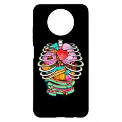 Чехол для Xiaomi Redmi Note 9 5G/Redmi Note 9T Сandy inside the skeleton